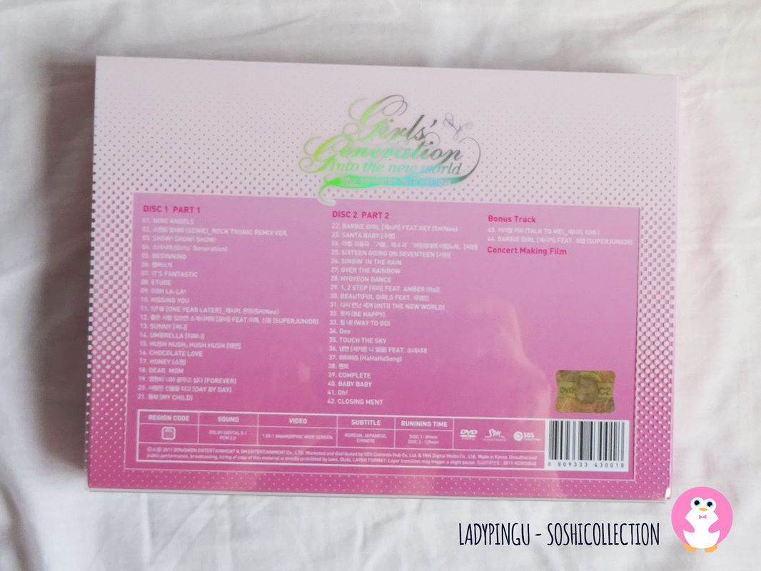 The 1st Asia Tour: Into The New World - Soshi Collection